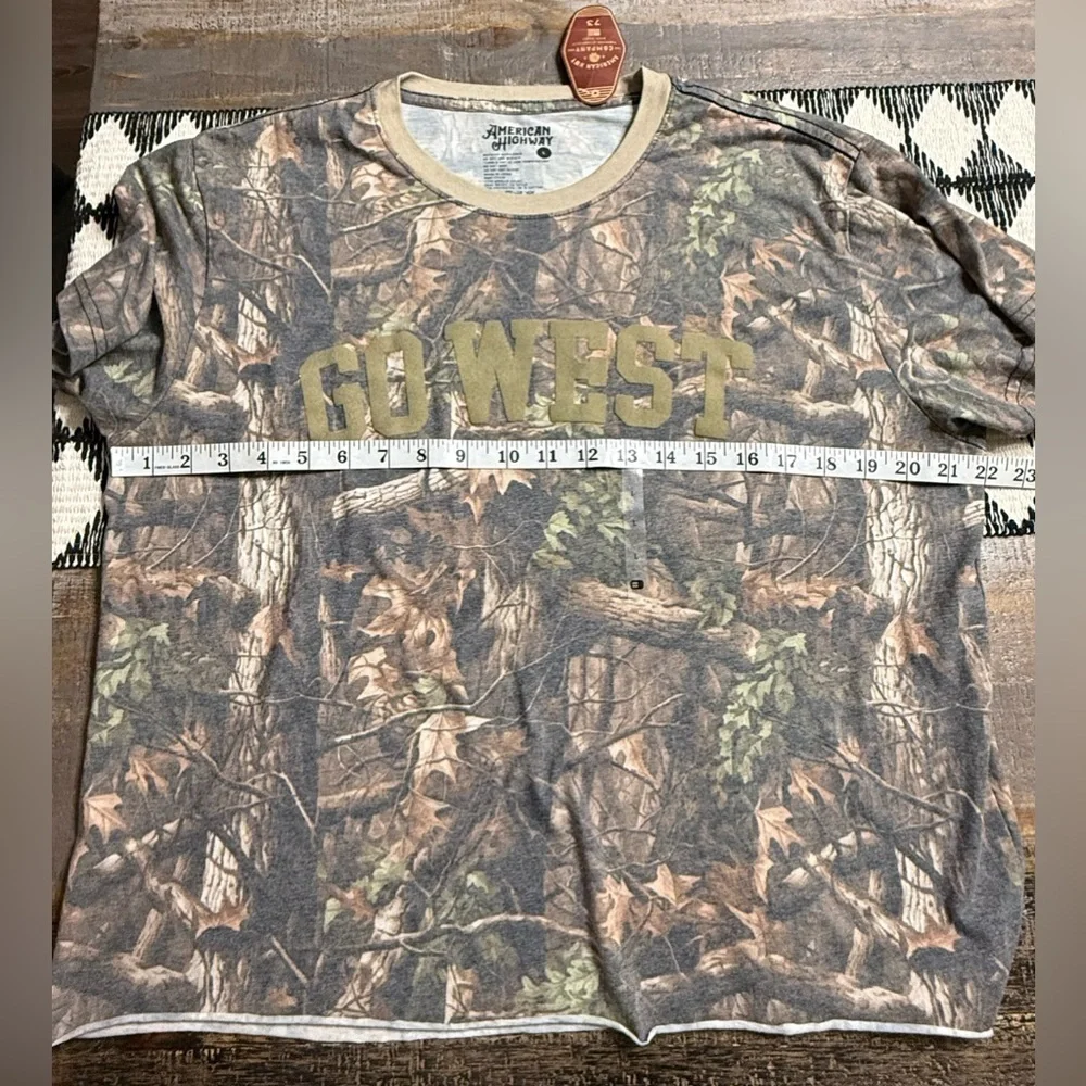 Buckle American Highway Go West Camo Graphic Tee - Picture 6 of 8